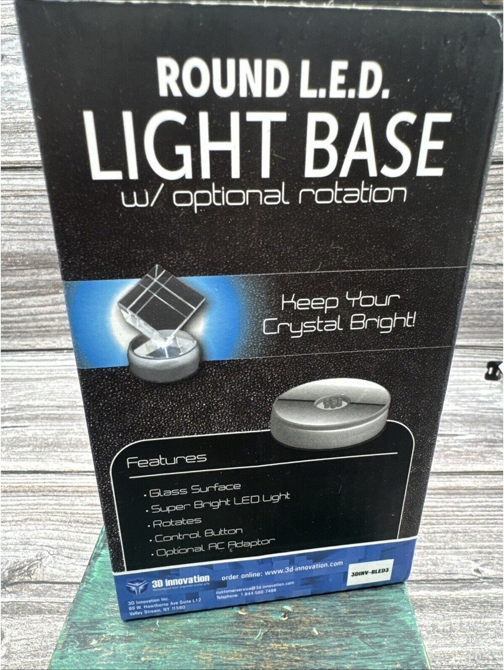NEW - Large L.E.D. Light Base L7 3D Innovation - Picture 3 of 4